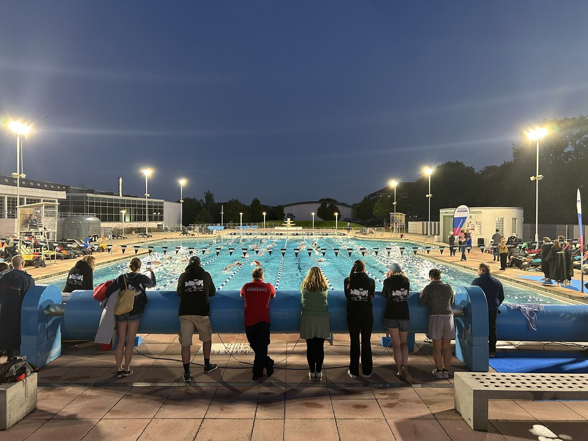 The night comes, and we keep swimming #SwimTheNight