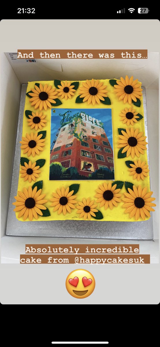LanishaNicole14's tweet photo. Today was indescribable. Thank you to everyone who came to Caper to celebrate the spirit and joy of #Flowerblock I am so grateful for all of you + that our story is connecting with so many people. I hope every child left with a happy memory. @happycakesuk phenomenal thk u!🌻💜 https://t.co/0c0L0cwDLk
