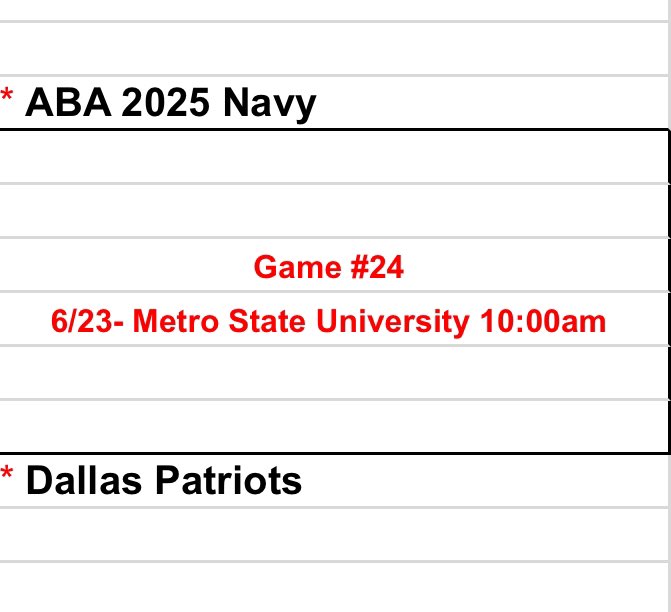 AABC BASEBALL OPS (@aabc_south) on Twitter photo Down to two teams in Denver at the <a href="/FiveToolCO/">Five Tool Colorado</a> Mountain West <a href="/conniemackwsbb/">Connie Mack Baseball</a> WSQ. Qualifier ticket to Farmington 3/7 punched tomorrow. <a href="/DallasPatriots/">Dallas Patriots</a> <a href="/AbqBaseballAcad/">Albuquerque Baseball Academy</a> Down to two teams in Denver at the <a href="/FiveToolCO/">Five Tool Colorado</a> Mountain West <a href="/conniemackwsbb/">Connie Mack Baseball</a> WSQ. Qualifier ticket to Farmington 3/7 punched tomorrow. <a href="/DallasPatriots/">Dallas Patriots</a> <a href="/AbqBaseballAcad/">Albuquerque Baseball Academy</a>