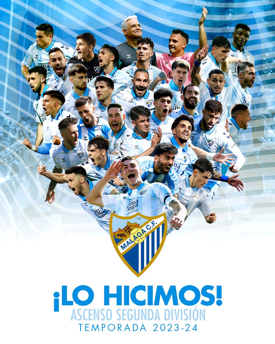 MalagaCF_en's tweet image. 🤍 WE DID IT 💙

We're back in @LaLiga2! 🫡