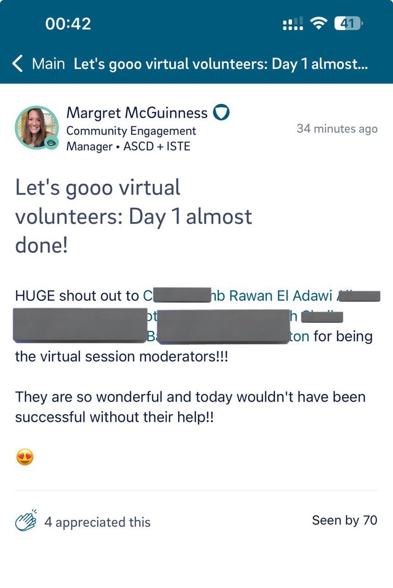 Rawan (She/Her) 🐙 (@rawanadawii) on Twitter photo We did it!!! 🎉🎉🎉🫶🏻🫶🏻🫶🏻
Day #1 ✅ #istelive24
Thank you <a href="/fmargret/">F. Margret McGuinness</a> for all the encouragement and support! 🫶🏻😍 We did it!!! 🎉🎉🎉🫶🏻🫶🏻🫶🏻
Day #1 ✅ #istelive24
Thank you <a href="/fmargret/">F. Margret McGuinness</a> for all the encouragement and support! 🫶🏻😍