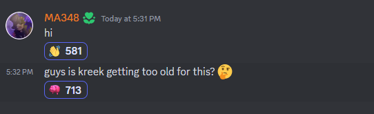 PLMRoblox's tweet photo. They have now left us with nothing... (last thing they said in the discord) #PIG64 https://t.co/f0RHmNj8iy