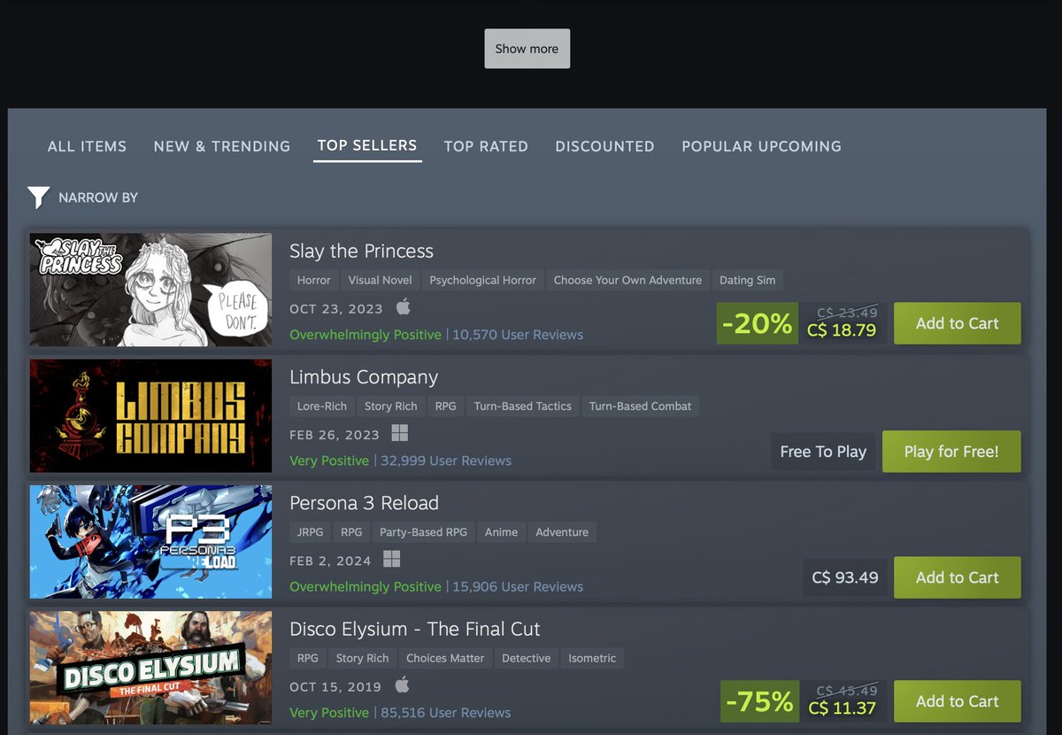 blacktabbygames's tweet photo. number one best selling visual novel on steam right now????????????? hello?????? https://t.co/JqKStayqat