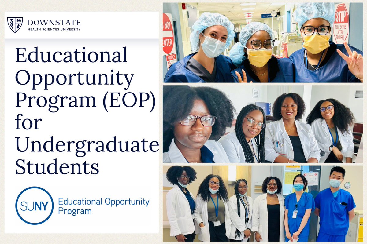 ja_edwards_md's tweet photo. The @sunydownstate EOP undergraduate students 👩‍🏫👨‍🏫 had an amazing time visitng the @DownstateSurg! They got the chance to connect with and shadow some fantastic #surgery residents, faculty members, and medical students. What an awesome experience! #futureisbright 🤩 #mentors #DEI https://t.co/AC43doLrHa