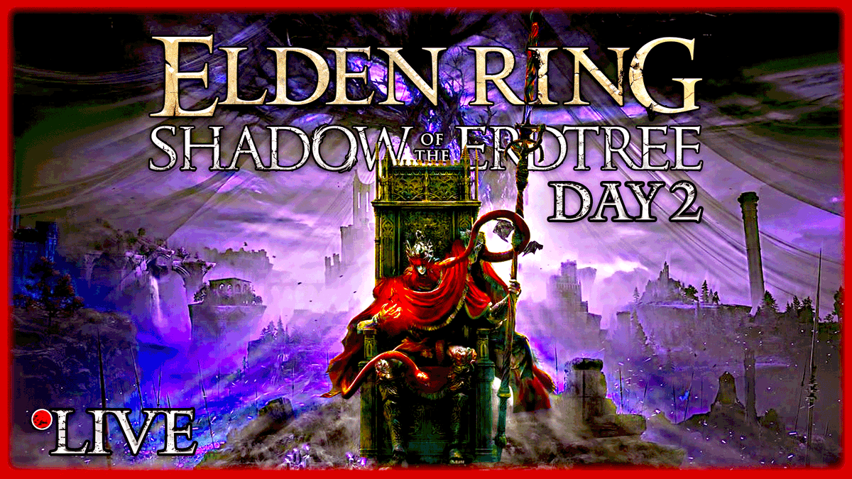 LIVE ON TWITCH &amp; YOUTUBE

Day 2 of Shadow of the Erdtree 😤

✅ LIKES &amp; RETWEETS APPRECIATED ✅

🔗youtube.com/maysyns

🔗twitch.tv/maysyns