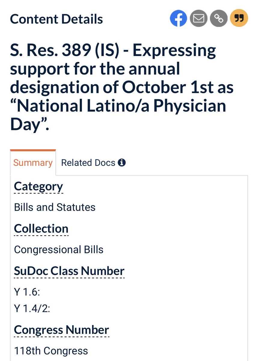 This upcoming October 1st we celebrate the 3rd annual National Latino Physician Day (NLPD)

In less than 3 years this grassroots efforts has led to: 

✅US Senate and Congress Resolutions to designate October 1st as National Latino Physician Day

✅ Dr. Michael Galvez, founder of