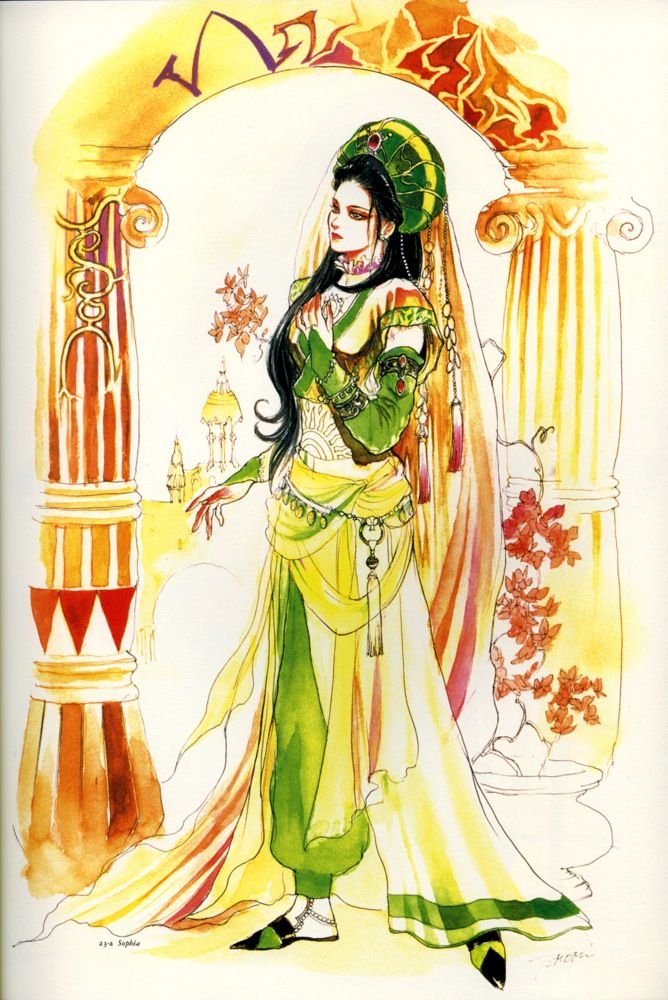 ロマサガ2のリメイクは原作の小林智美先生の妖艶なイラストをベース