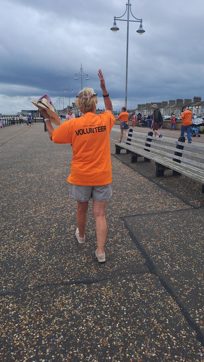 perryhilder's tweet photo. What a joy volunteering for @FirstLight_Fest  Truly a festival for all. https://t.co/8eM3yiYuTM