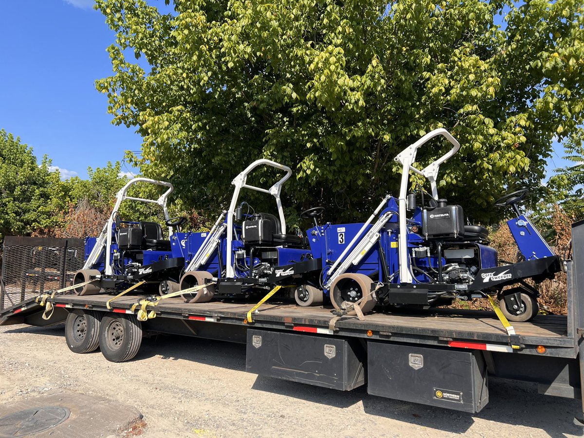 Headed south to Stuart, Fl and Sea Side, Ga with Hatsuta Sweepers for rental/sale. Let me know when you want to rent yours for upcoming greens aerification.  <a href="/TloweTgrass/">Todd Lowe</a> <a href="/MTrentManning/">Trent Manning, CTEM</a> <a href="/turf_hewitt/">Tommy Hewitt</a>