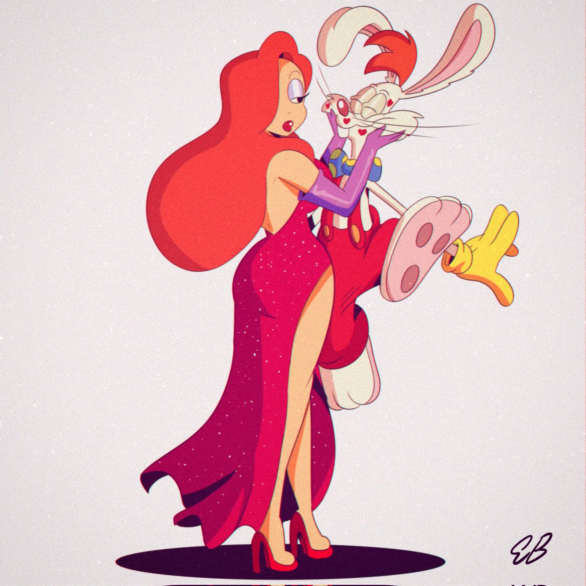 Had an itch to draw Roger and Jessica the other day!