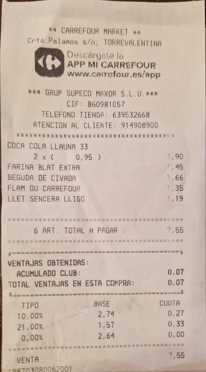 Quina marca de llet hem comprat??? 
<a href="/etfelicitofill/">EtFelicitoFill</a> <a href="/CarrefourES/">Carrefour España</a>