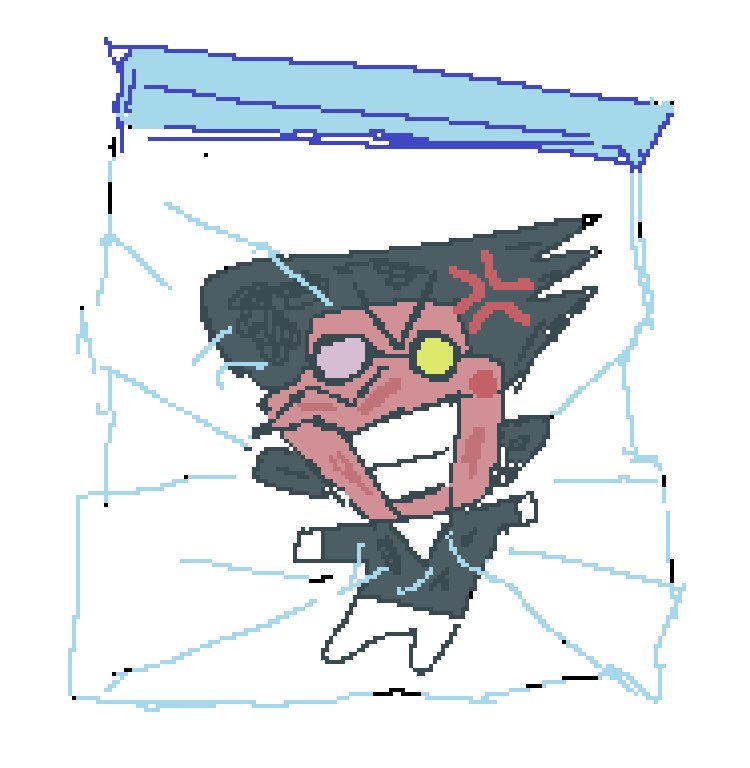 vacuum sealed spamton fanart