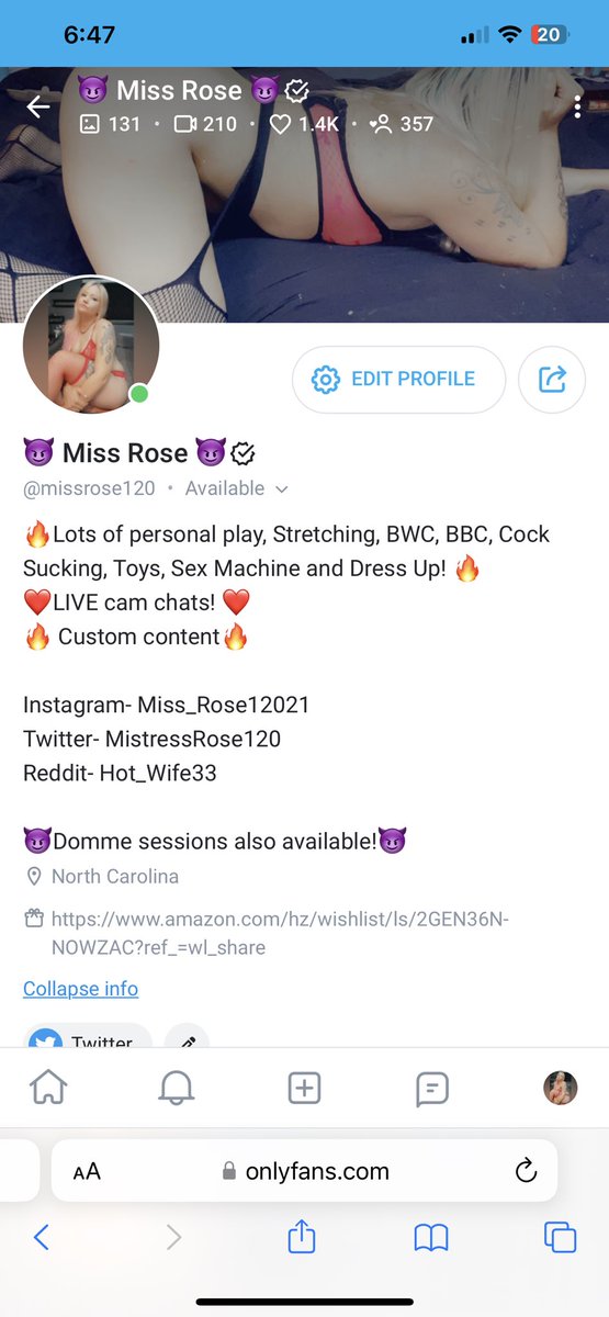 MistressRose 🔥FREE ONLYFANS🔥 (@mistressrose120) on Twitter photo 