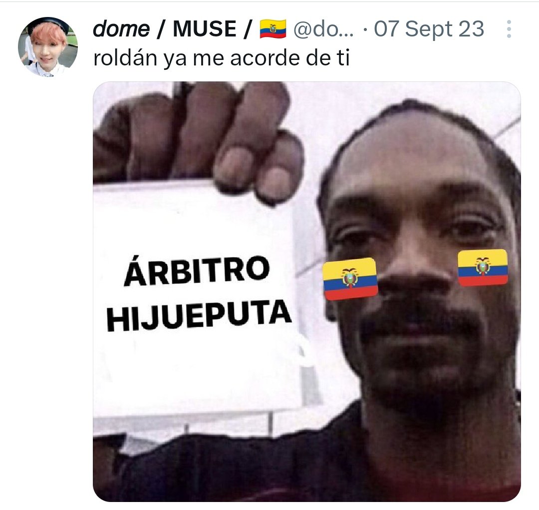 domkams's tweet photo. Roldán es el enemigo público de esta cuenta desde tiempos inmemorables https://t.co/43lzUGW4F2