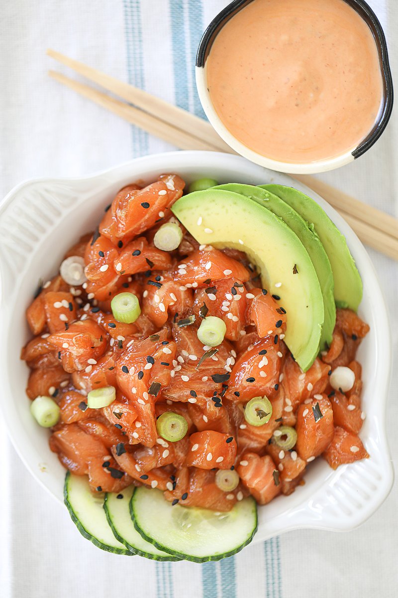 AnnaVocino's tweet photo. Sick of bland food? Get ready to spice it up with my 🔥 spicy salmon recipe. Don't miss out on this flavor explosion! Subscribe now! #SpiceUpYourLife #RecipeInspo #FoodieFaves #SubstackExclusive #HealthyEating https://t.co/TqFC0hgpoY https://t.co/dOAb1sB4ns