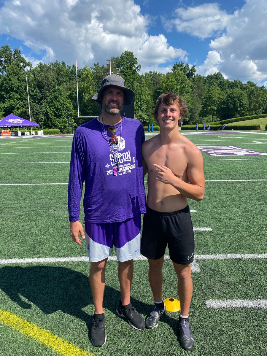 Benji_wyatt02's tweet image. Had a great time today in Greenville. Thank you @FurmanFootball for the work!
@CoachApp35 @Coach_Davis22 @BufordGAPrspcts @Coach_DVaughn @CoachC_Byers @justin_roper