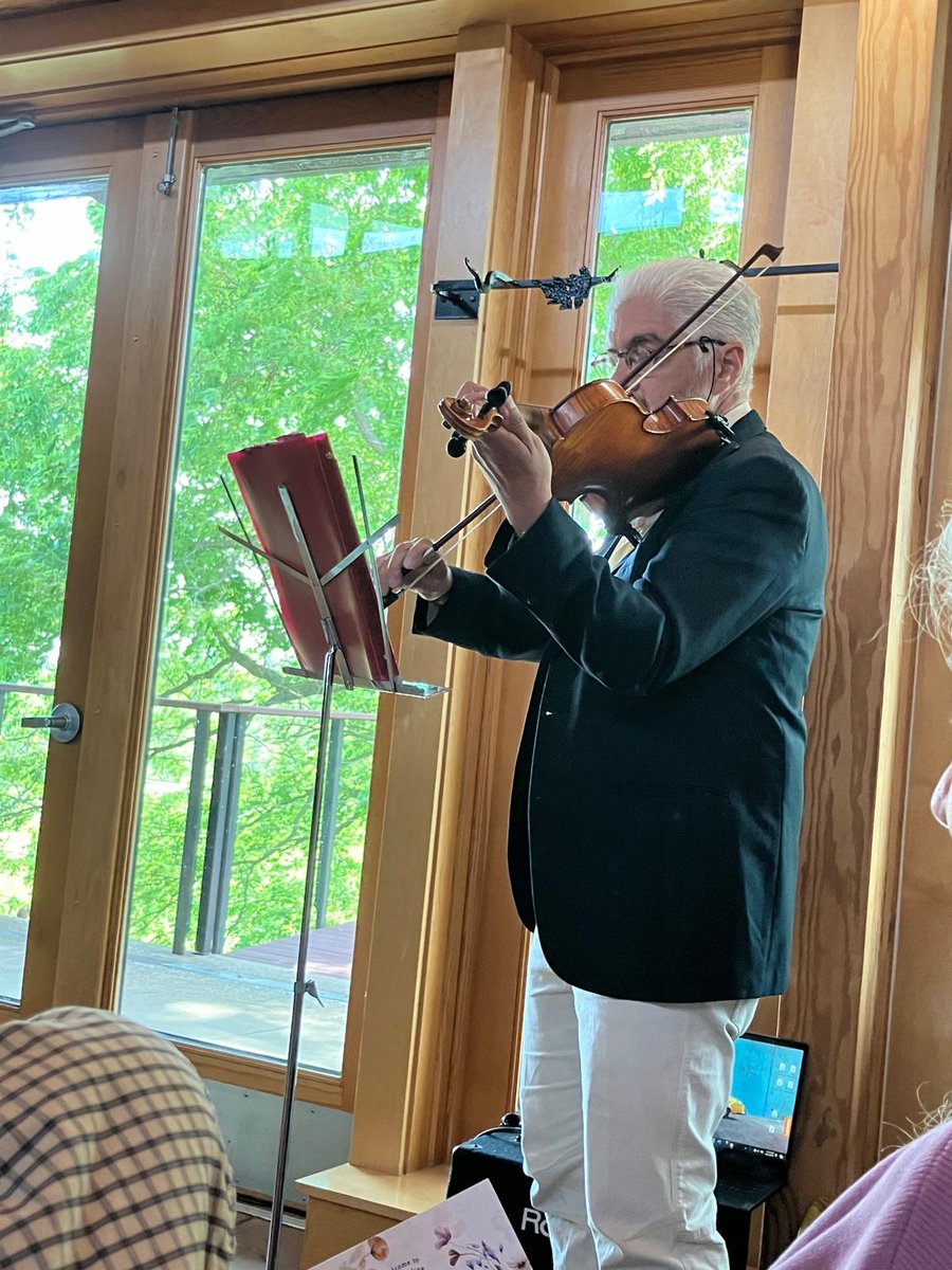 Playing some of my compositions at sister's wedding. learnermusic.com/violin