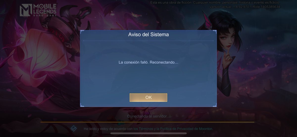 BebaMaris's tweet photo. @MobileLegendsOL  I have been trying to communicate with customer service on Discord for 4 hours and no one answers me. I have problems getting into the game and it's the server. https://t.co/UHGBEt6Xy2