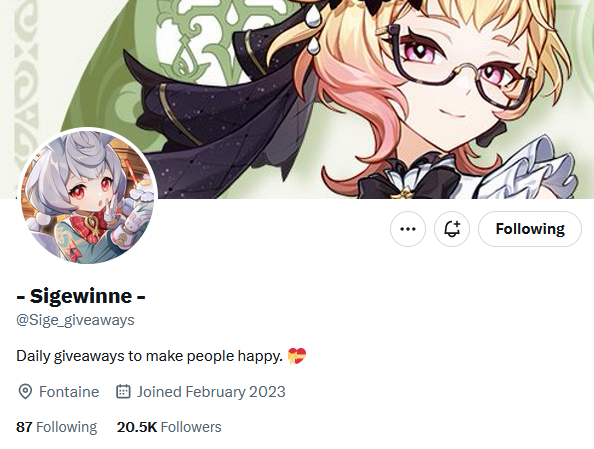 ImPurplePup's tweet photo. @Sige_giveaways @x_milkshake_xx Followed both and joined! Thank you for the opportunity! Good luck everyone! https://t.co/f7vYVc8VDq
