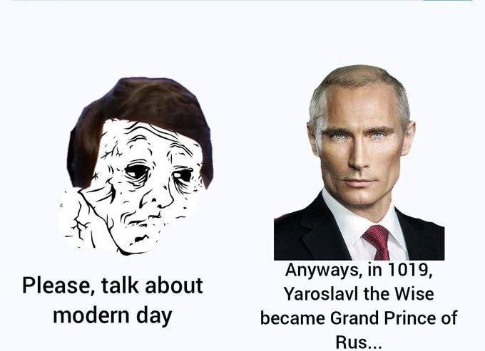 Imagine being a historylet. Imagine being in some european village and not being able to tell your gf the story of the 2 internet micro ethnicities who waged war over it.
