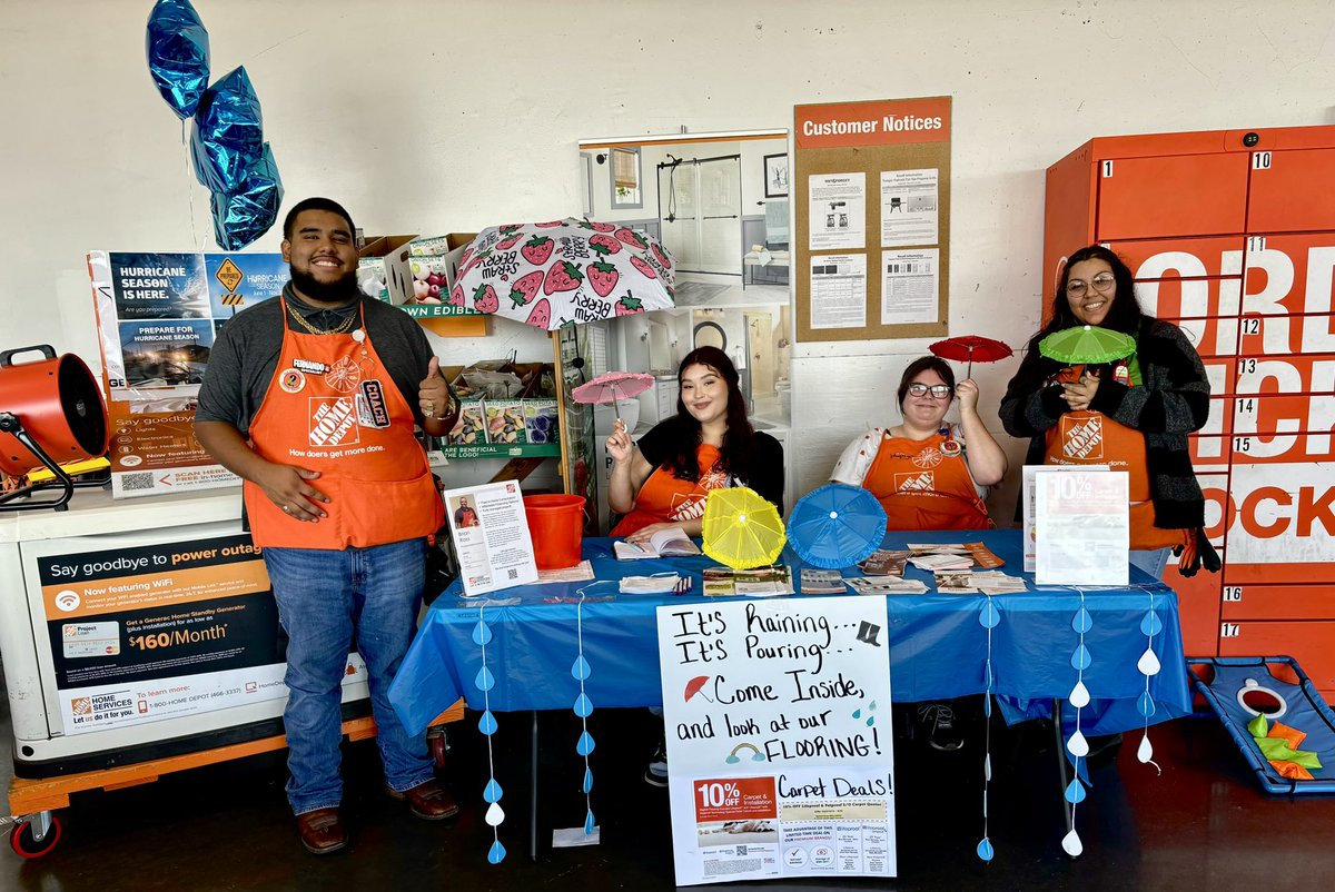 CorpusAmy's tweet photo. #THD6584 Weekend Event! ☔️ @je_raul08 @bka1220 @bluepitt79 https://t.co/vdxHHLa7aa