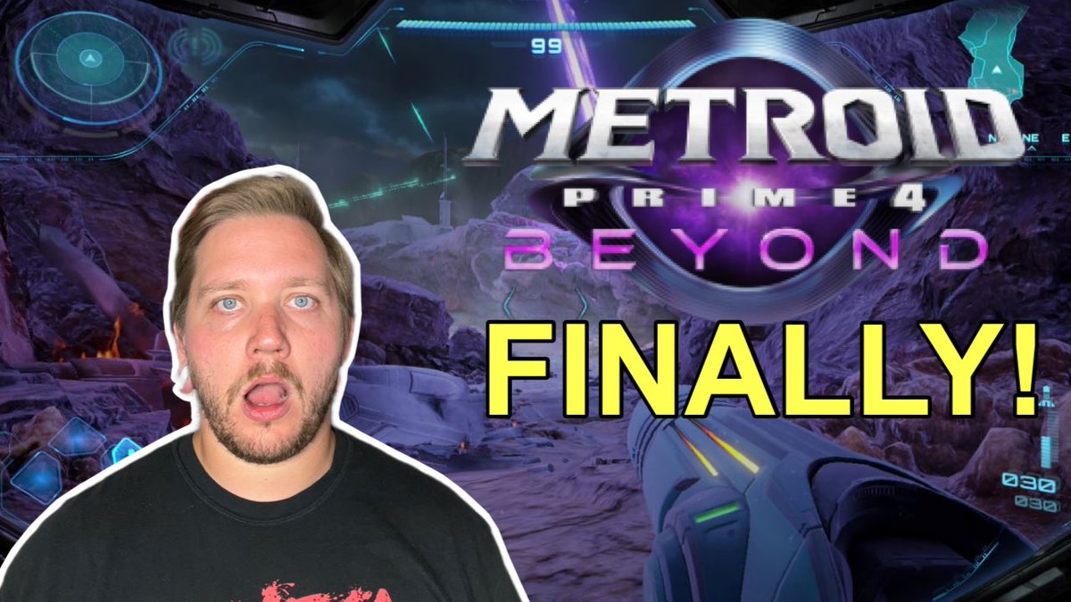 AndyBPlaysGames's tweet photo. First video in awhile, and of course it’s on #MetroidPrime4Beyond! So happy @RetroStudios showed off that excellent trailer! Game looks incredible! 

YT - Nintendo FINALLY revealed Metroid Prime 4: Beyond!
https://t.co/bLgYTjtbT4

Likes and retweets appreciated ❤️ https://t.co/mSLWfL0a8Q