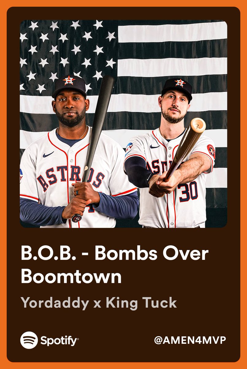 AMEN4MVP's tweet photo. All I have to say is.... Yordan Alvarez and Kyle Tucker hit nukes 💣 https://t.co/WY8Zy4ekGE