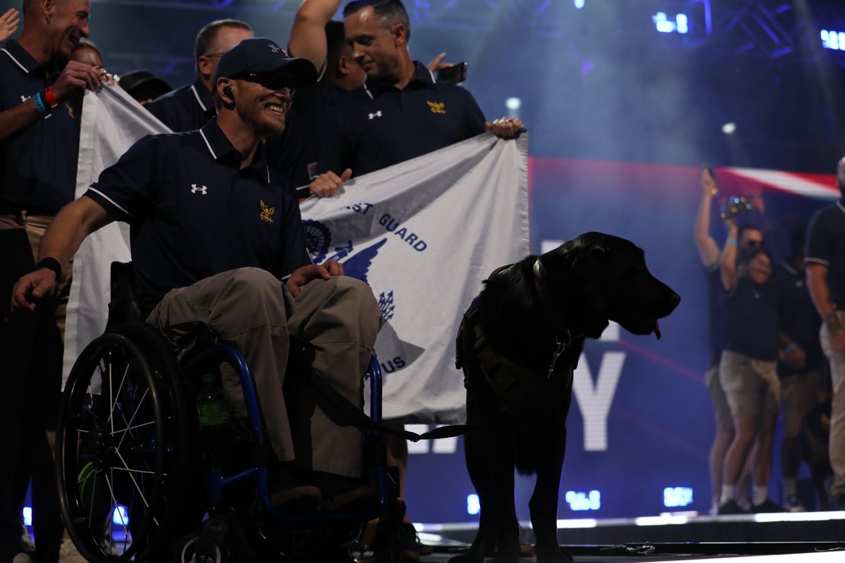 warriorgames's tweet photo. Warriors got an amazing entrance as our Kick Off to DoD Warrior Games 2024 continues.
#warrior #warriorgames #WG24 https://t.co/BlQCW2ZyXv