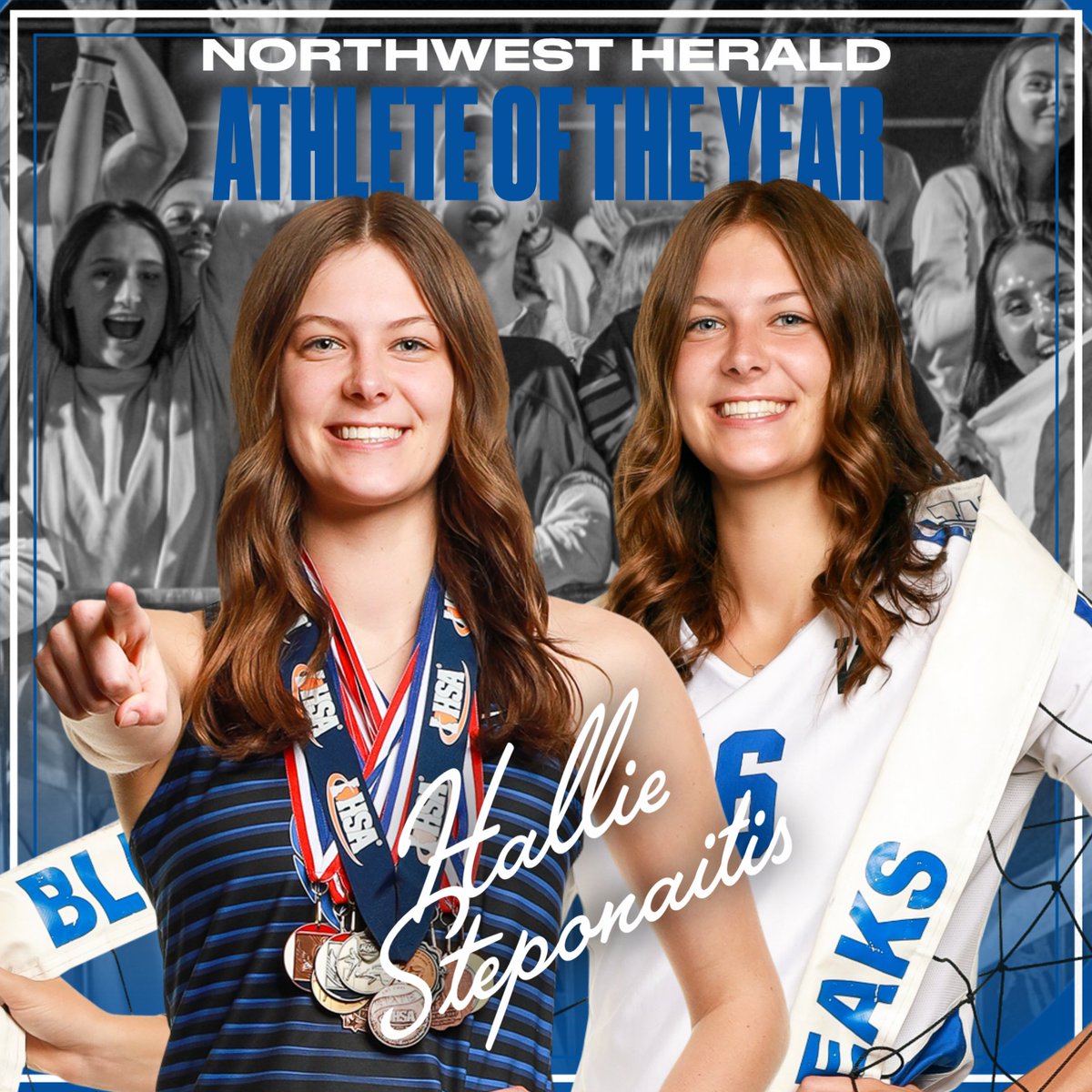 One of the best multi-sport athletes to ever wear a Blue Streak uniform. Congratulations Hallie.

shawlocal.com/northwest-hera…

🤟💙⚡️🏐👟