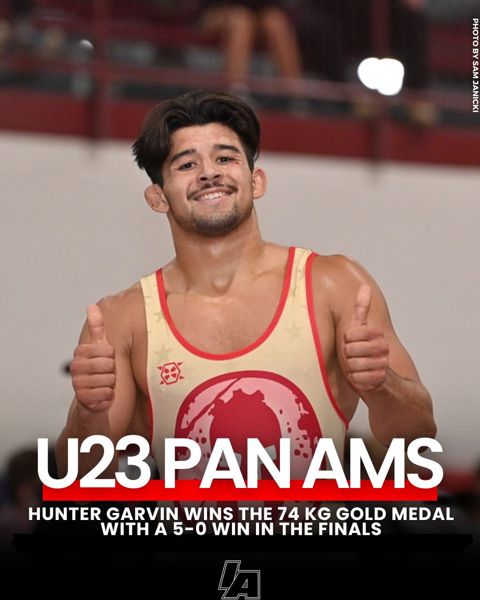 IAwrestle's tweet photo. 🥇Hunter Garvin takes Gold in Columbia https://t.co/r1rqXP4SL7