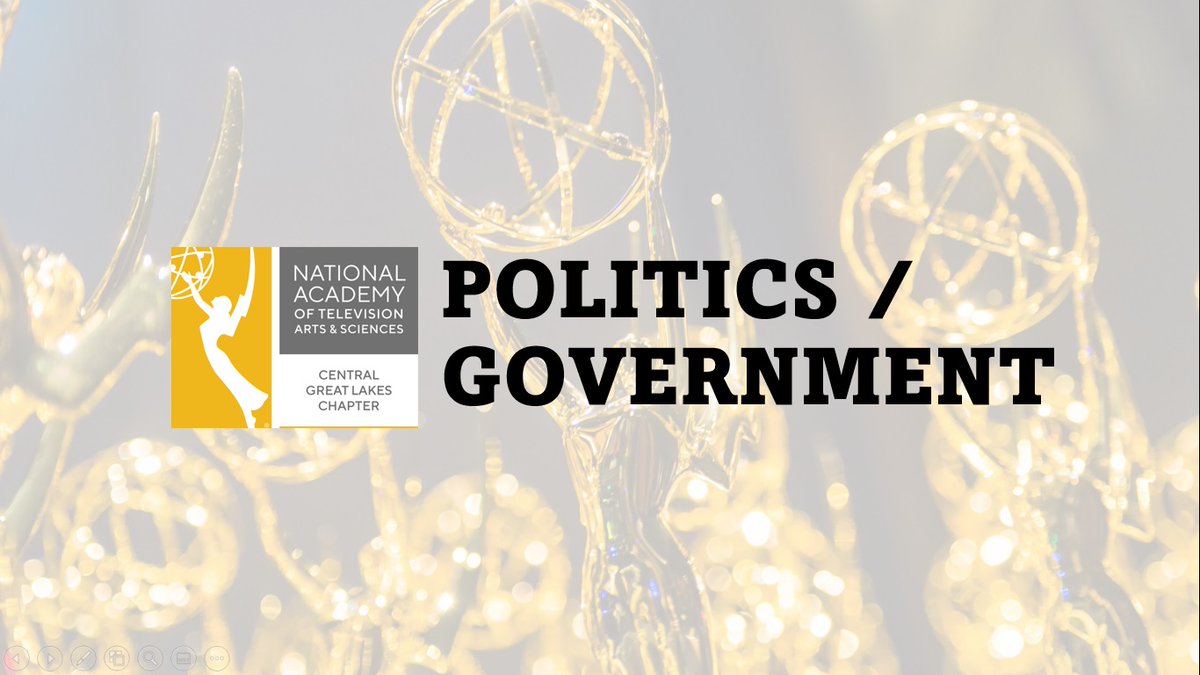 GreatLakesEmmys's tweet image. Congrats to Jonathan Walsh @JonathanWalshTV for taking home the Emmy® for Politics – Government / News for his reporting on Marijuana in Ohio. @WEWS #GreatLakesEmmys