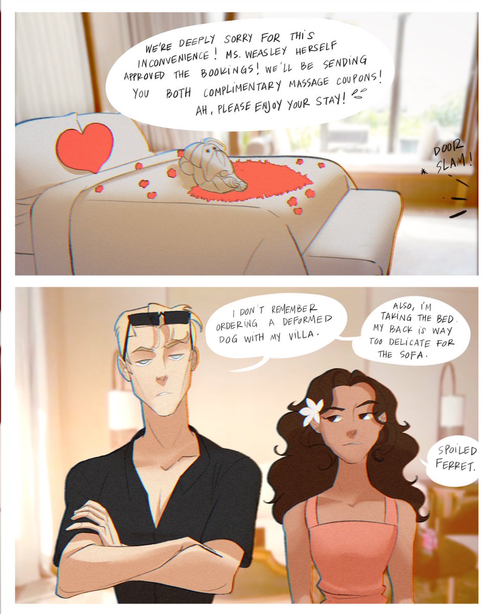 Sunsick pt 1-2 ☀️#dramione