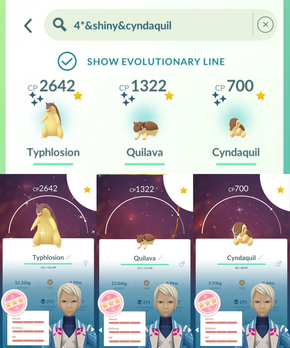 Prince_Piplup's tweet photo. 🔸️🔸️🔸️🔸️🔸️🔸️🔸️🔸️🔸️🔸️🔸️🔸️
SHINY ✨️ HUNDO 💯 Pokèdex 📘
🔸️🔸️🔸️🔸️🔸️🔸️🔸️🔸️🔸️���️🔸️🔸️

Entry #️⃣1️⃣0️⃣   》》 CYNDAQUIL Family

Status: Completed ✅️

#PokemonGO
#PokemonGOApp
#PokemonGOCommunityDay
#ShinyPokemon https://t.co/NOfBgY7LuC