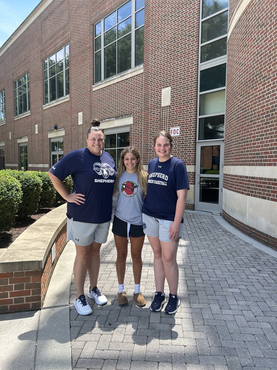 Mariah Shue (@mariahshue3) on Twitter photo Another road trip, another chance to see what the future holds for me, and another offer! A great visit <a href="/SURamsWHoops/">Shepherd Women’s Basketball</a> Beautiful campus and loved meeting their biggest fan! Thank you <a href="/CoachJKaufman/">Julie Kaufman</a> and <a href="/kendra_bam/">Kendra Bamberger.</a> for your time and the offer to do what I love to do best Another road trip, another chance to see what the future holds for me, and another offer! A great visit <a href="/SURamsWHoops/">Shepherd Women’s Basketball</a> Beautiful campus and loved meeting their biggest fan! Thank you <a href="/CoachJKaufman/">Julie Kaufman</a> and <a href="/kendra_bam/">Kendra Bamberger.</a> for your time and the offer to do what I love to do best