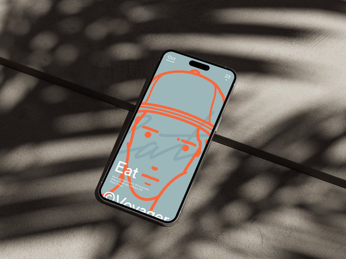 Voyager22222's tweet image. Eat (Concept - phone)

#illustration #morefreedom #street #comfortably #art #eat #uidesign #wallpaper #phone #firstview #artwork