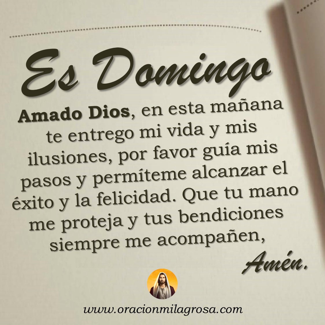oracion_milagro's tweet photo. Te deseamos un domingo feliz, bendecido y lleno de grandes milagros 🙏 https://t.co/Japg3AdCuC