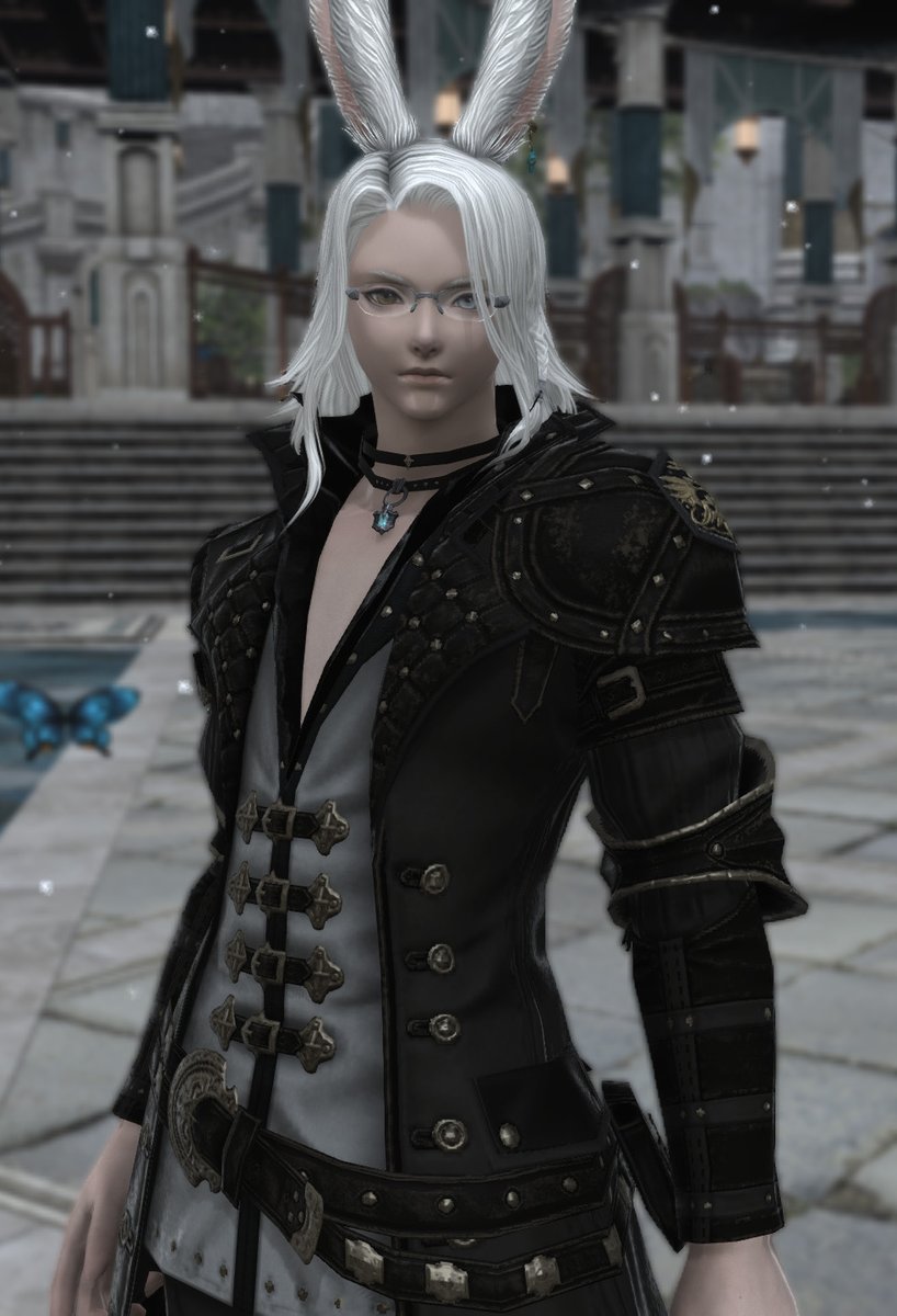 violinscry's tweet photo. @Allymir_art My bnuuy from FF14, Alcred! I don't have any other art for references at the moment, nor any neat screenshots so these will do for now. I can send better/others if needed. <3  Thank you! https://t.co/8tmI43e5G9