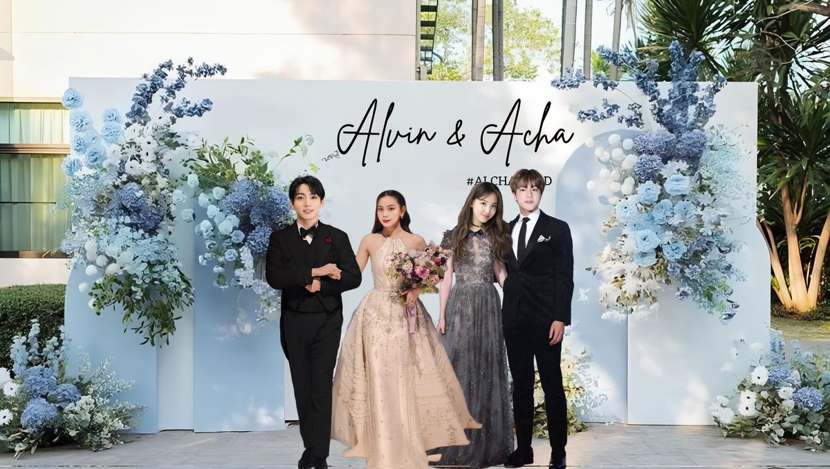 lunearthly's tweet photo. @GLEEDEAHALL ㅤㅤㅤ
Para pengantin baru 😎
#AlChaWedd
ㅤㅤㅤ https://t.co/nPRmNdxbcM