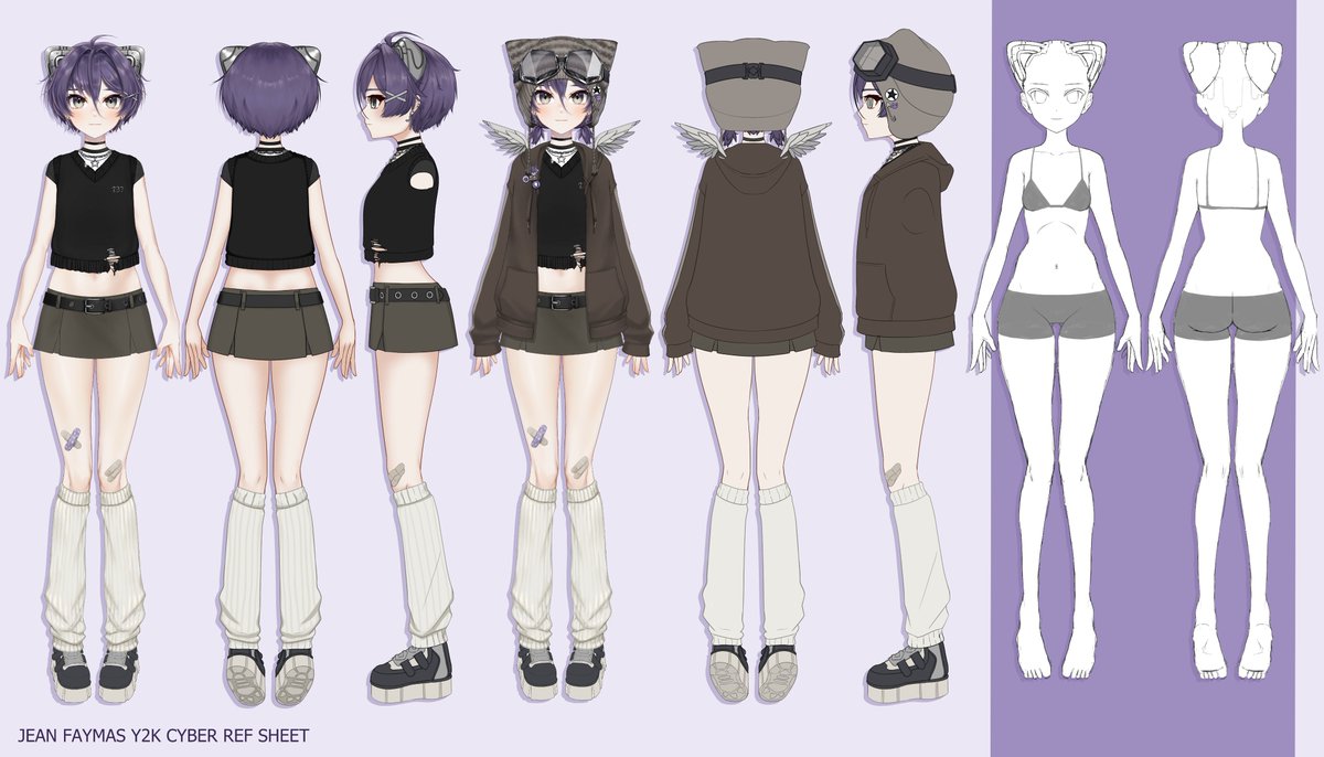 jeanfaymas's tweet image. Reference Sheets Seasons 1-3
#Jetsketch | #Jeanmeme 

Art: self made | L2D: @hamsterCrumbs | 3D: @Nereveree_ | Mecha: @harryych 

Twitch.tv/jeanfaymas