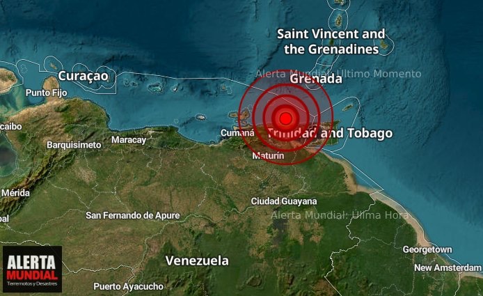 rcavada's tweet photo. #RCNoticias| El sismo de magnitud preliminar 6.2 que se registró en Venezuela, también se sintió en Brasil, Guyana y Trinidad y Tobago, según los reportes.

🔗 https://t.co/oFzpyJORFq

#RobertoCavada #Venezuela #Sismo https://t.co/8xvw3qX3Hf