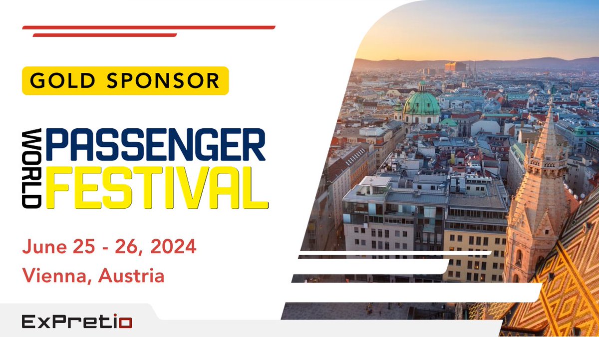 📢 See you in a few days at the World Passenger Festival!

Come visit us at our booth 54!

#WorldPassengerFestival #PassengerFest #mobility #revenuemanagement #optimization #artificialintelligence
