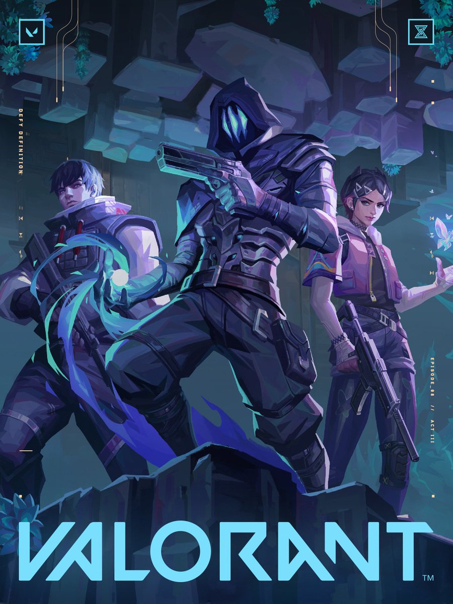 Valorant Battlepass Giveaway!
6/29 @ 11:59pm PDT

How to enter:
- Like + RT
- Tag a friend or foe

(Bonus) Tell me who your least favorite agent is