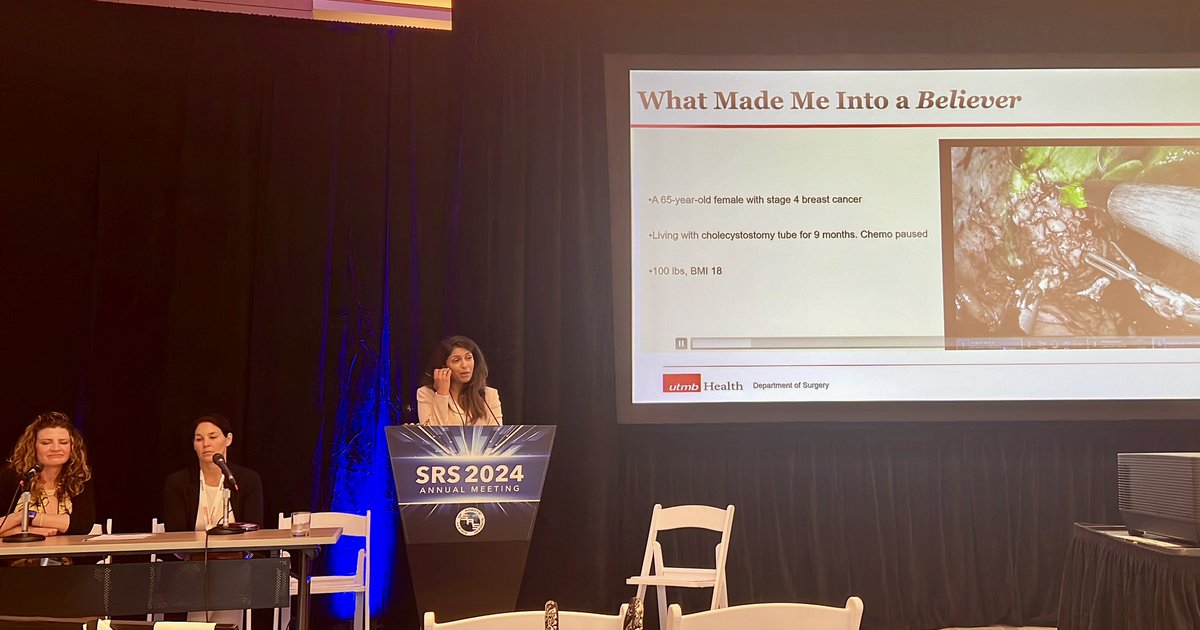 alisamae's tweet photo. Met 4 Brazilian female surgeons tonight. One said she attended my session yesterday &amp; she was so excited to see all females. So much so she took a picture. What we do &amp; how we represent makes a difference. #womeninsurgery @SamreenSarah #SRS2024 @socroboticsurg https://t.co/l5ry00w3Ms
