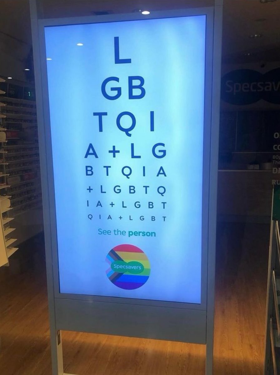 andrewt5159's tweet photo. Virtue signalling twats ! @SpecsaversAU F#@king tossers! https://t.co/5pI3NIbgWt