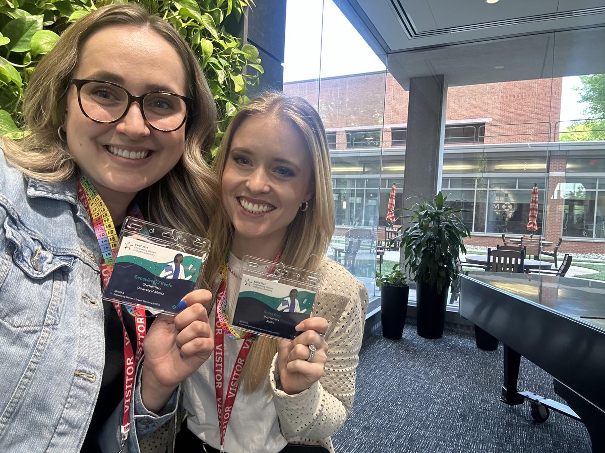 Hall Research Group at UAlberta (@hallboronlab) on Twitter photo We are happy to support <a href="/EWOC8/">EWOC</a> with <a href="/genevieveokeefe/">Geneviève O'Keefe</a> representing <a href="/HallBoronLab/">Hall Research Group at UAlberta</a> at this year's Empowering Women in Organic Chemistry conference (EWOC) in Rahway, NJ! She presented a poster about her work on hemiboronic acid catalysis. #EWOC2024 #Merck We are happy to support <a href="/EWOC8/">EWOC</a> with <a href="/genevieveokeefe/">Geneviève O'Keefe</a> representing <a href="/HallBoronLab/">Hall Research Group at UAlberta</a> at this year's Empowering Women in Organic Chemistry conference (EWOC) in Rahway, NJ! She presented a poster about her work on hemiboronic acid catalysis. #EWOC2024 #Merck