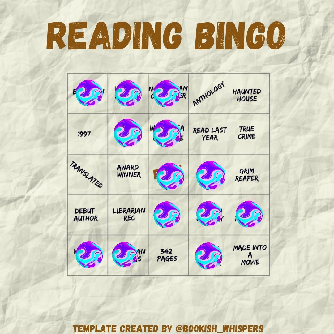 BookishShh's tweet photo. Two more squares crossed off!! 

https://t.co/kTwIe5qpcc https://t.co/QWpupv6DrJ