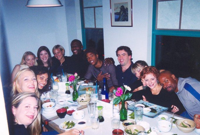 Happy 20th Anniversary White Chicks 🎉Here is me at the premiere &amp; our first cast dinner in Vancouver