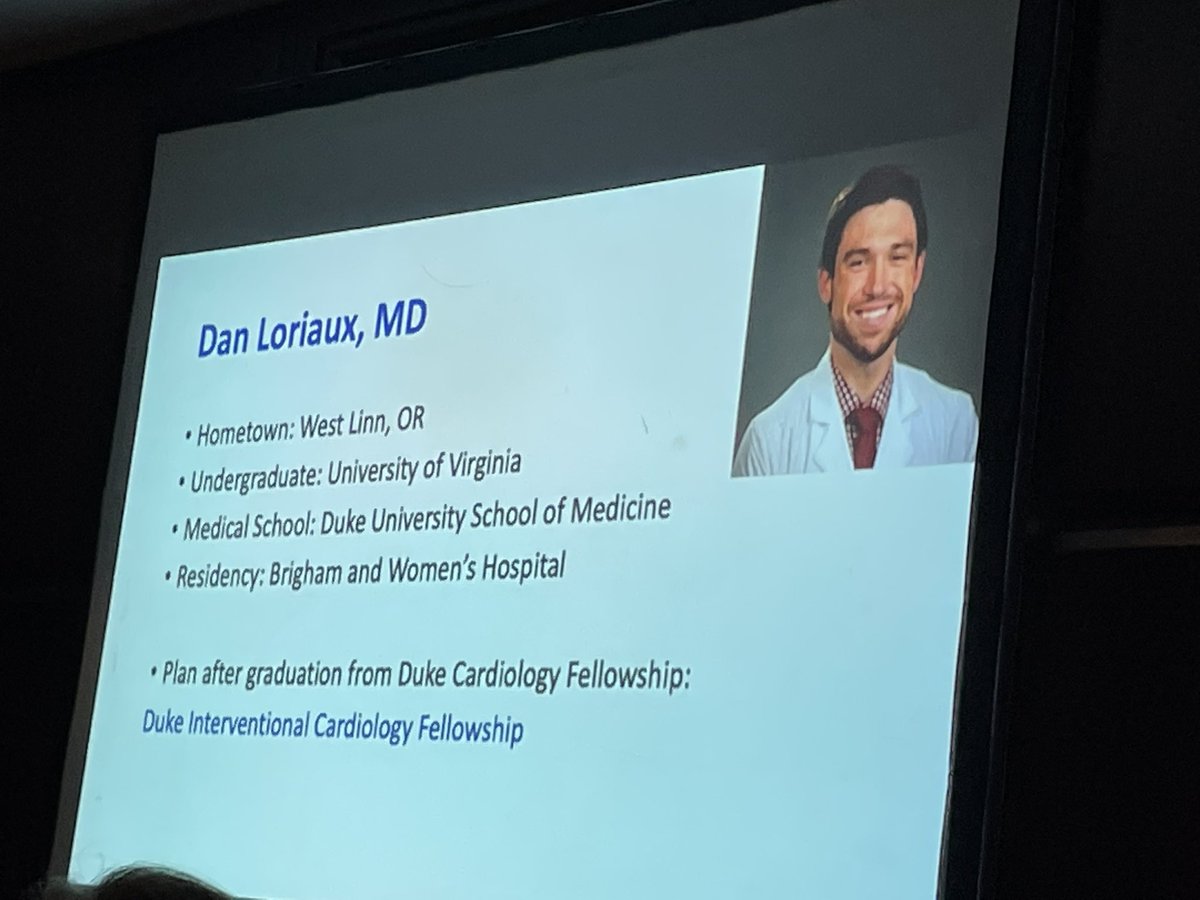 manesh_patelMD's tweet photo. @DukeHeartCenter Dan Loriaux star fellow and critical / interventional fellow.  @DukeHeartCenter @DukeCardFellows https://t.co/Pn4ldURell