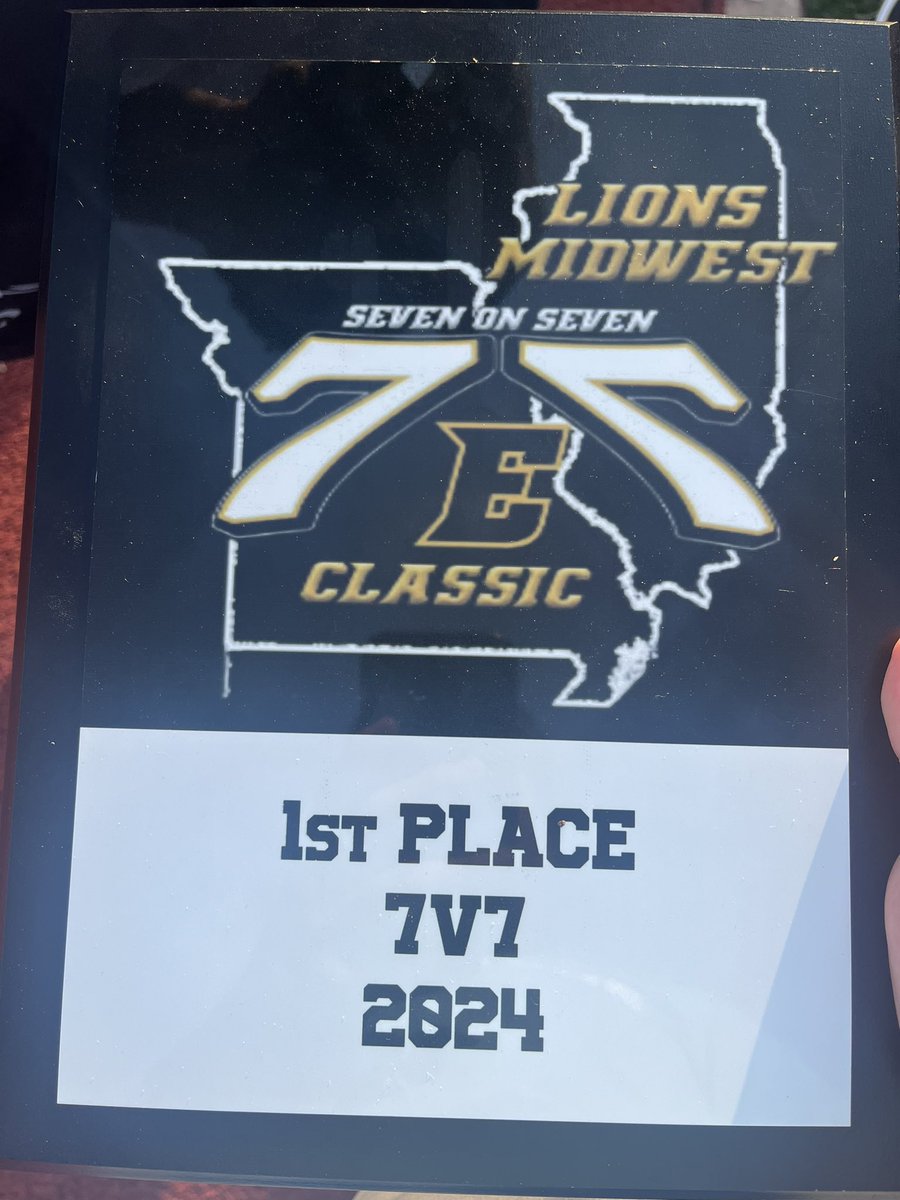 Thank you to <a href="/fzefootball/">Fort Zumwalt East Lions Football</a> for a great day and a great tournament! And congrats to our guys for bringing home the hard wood! Great way to close out our June!

 #USWAG