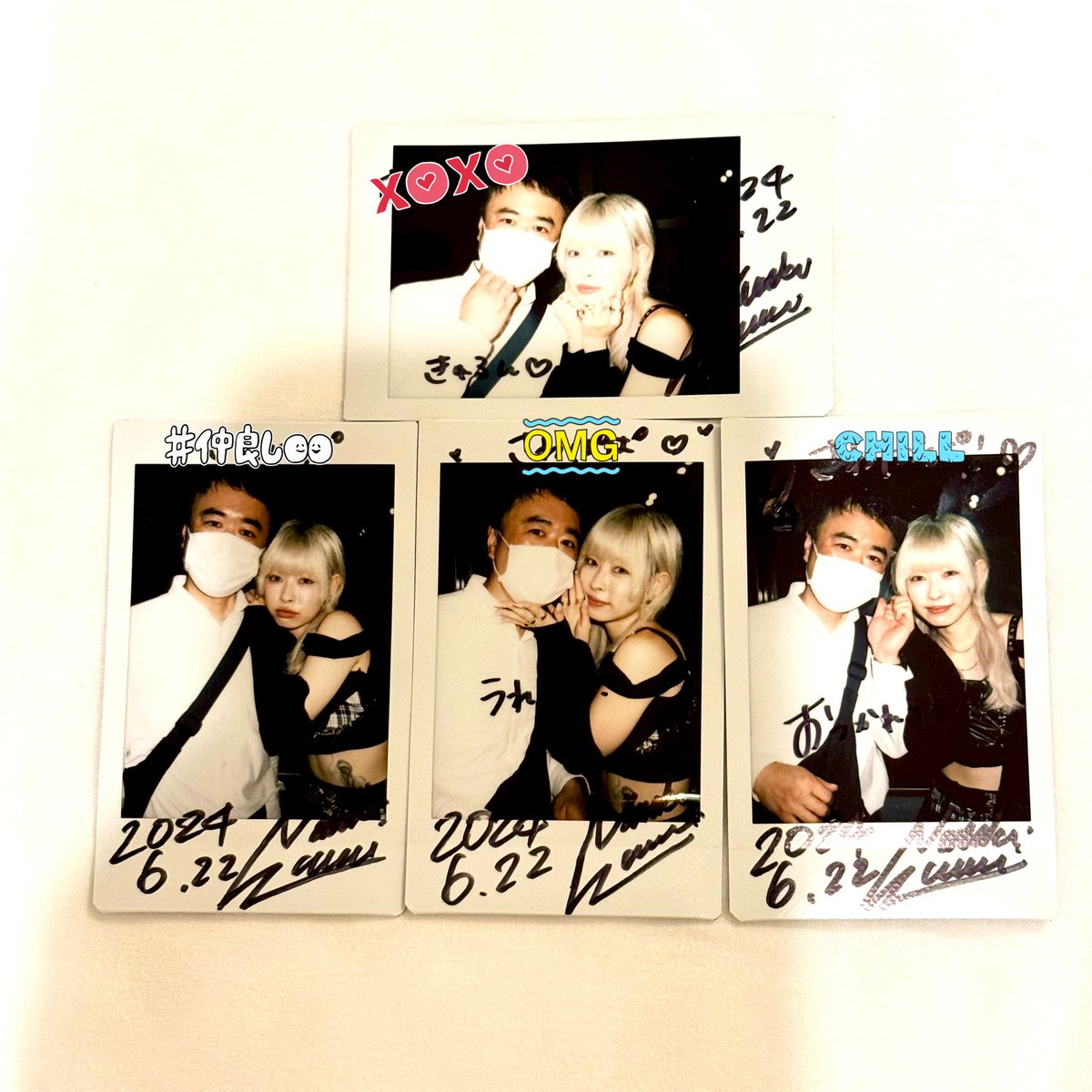 chobi914's tweet photo. 仕事終わって駆けつけたのでライブは半分くらいしか見れなかったけど、すぐに見つけてくれてリプくれて行った甲斐がありました🥰
エクステも可愛かった☺️

#BLACKNAZARENE #南向いずみ https://t.co/mO3u3OGYMi